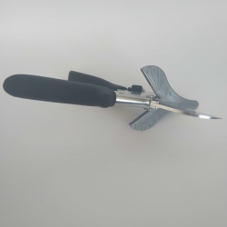 Nůžky MASTER na plastové lišty a profily, s nastavitelným úhlem 45 - 135 stupňů, s vyměnitelným nožem, s pojistkou